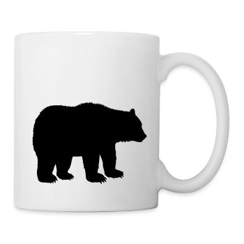 bear animal - Mug - white - Right