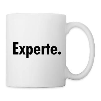 Experte - Tasse - Weiß - Rechts