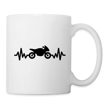 Bike is life - Motorbike - Mug - white - Right