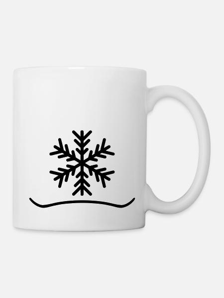 Snowboard Snow X Board - Tasse - Weiß