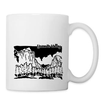 Yosemite Valley - Mug - white - Right
