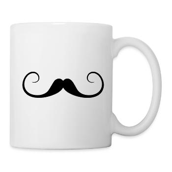 mustaches - Mug - white - Right