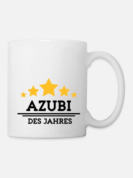 azubi des Jahres - Tasse - Weiß