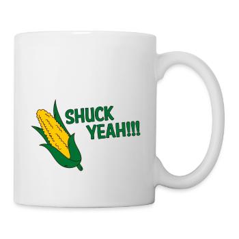 Farmer / Farmer / Farmer: Shuck Yeah !!! - Mug - white - Right