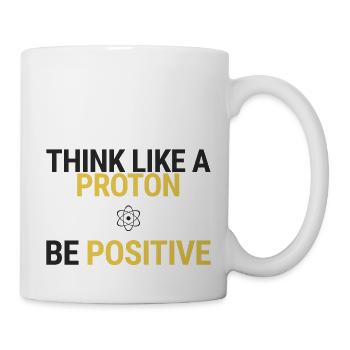 Chemistry / Chemistry: Think like a Proton - Be - Mug - white - Right