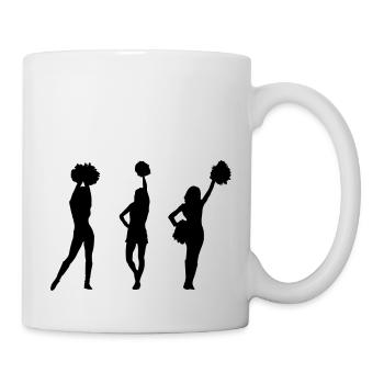 Cheerleader - Tasse - Weiß - Rechts