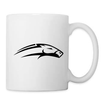Pferd - Tasse - Weiß - Rechts