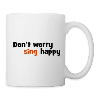 singing - Mug - white - Right