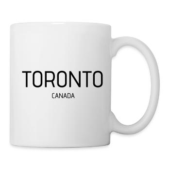 Toronto - Tasse - Weiß - Rechts