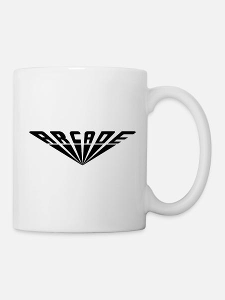 Arcade - Mug blanc - blanc