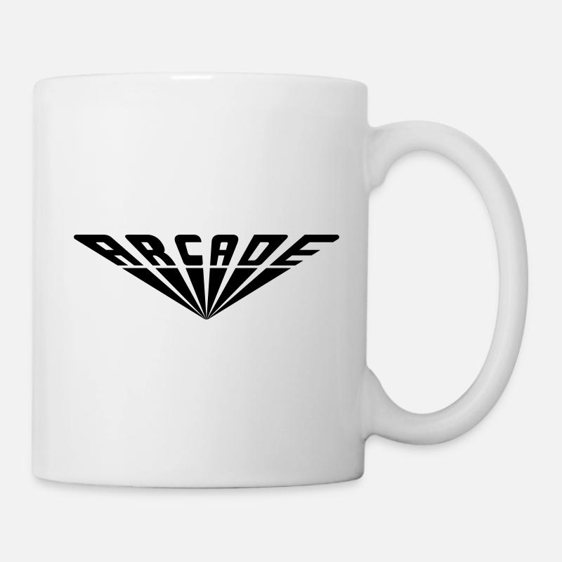 Arcade - Mug blanc - blanc