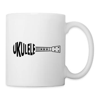 Ukulele Ukulele - Tasse - Weiß - Rechts