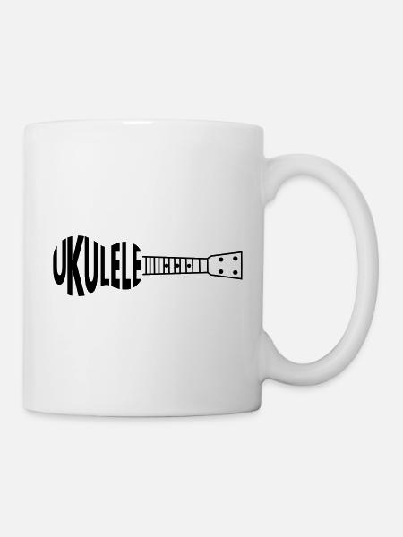 Ukulele Ukulele - Tasse - Weiß