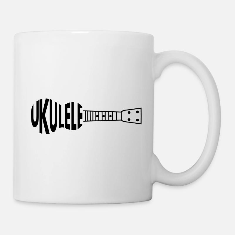 Ukulele Ukulele - Tasse - Weiß