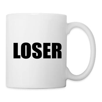 Loser - Tasse - Weiß - Rechts