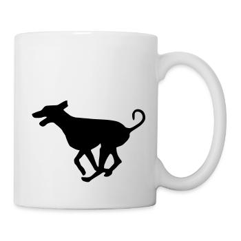 dobermann - Tasse - Weiß - Rechts