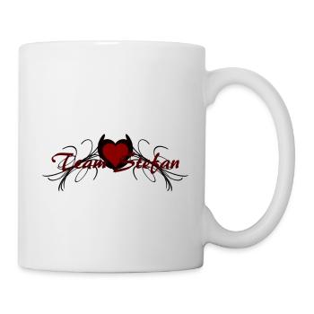 team stefan - Tasse - Weiß - Rechts
