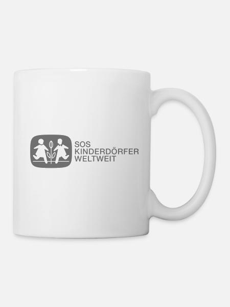 SOS Kinderdörfer Logo - Tasse - Weiß