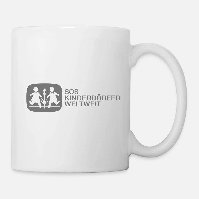 SOS Kinderdörfer Logo - Tasse - Weiß