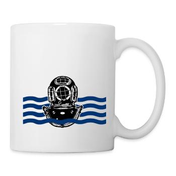 Scaphandrier 4 - Mug blanc - blanc - Droite