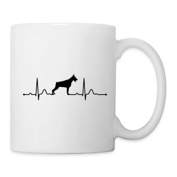 DOBERMANN - DOBERMAN heartbeat heartbeat - Mug - white - Right