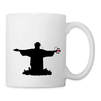 christo rio de janeiro - Tasse - Weiß - Rechts