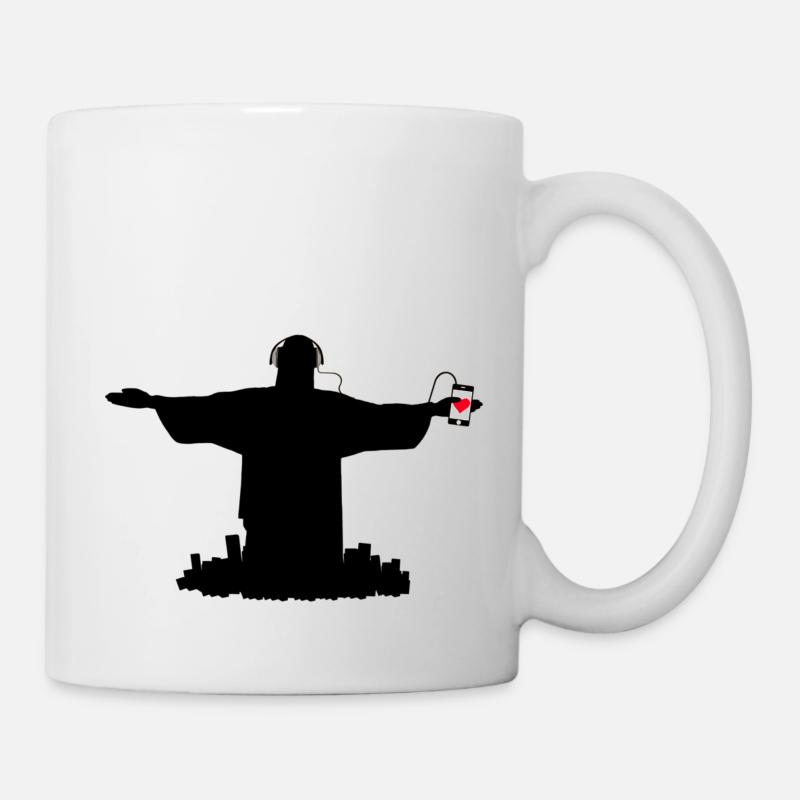 Christologique rio de janeiro - Mug blanc - blanc