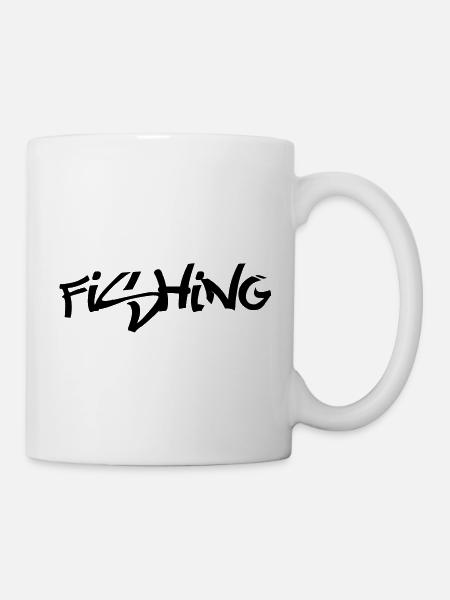 Fishing - Tasse - Weiß