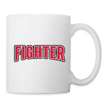 Fighter - Tasse - Weiß - Rechts
