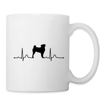 APPENZELLER MUSTARD heartbeat heartbeat - Mug - white - Right