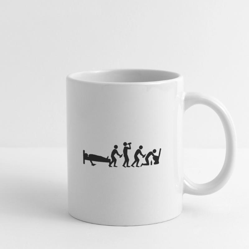 hangover_evolution Mug blanc