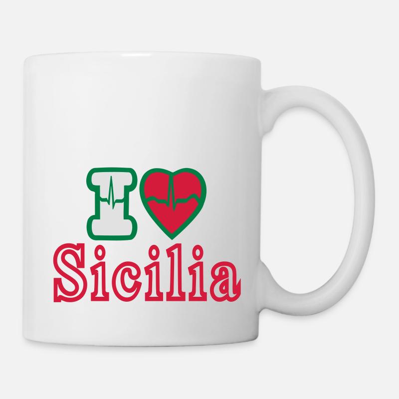 Sicilia - Mug - white
