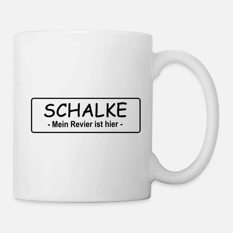 Schalke - My area is here - Mug - white