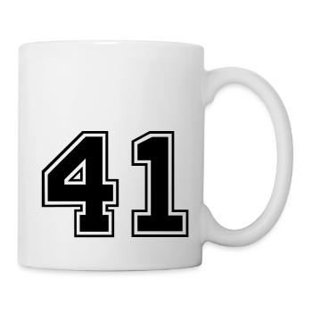 41 - Tasse - Weiß - Rechts