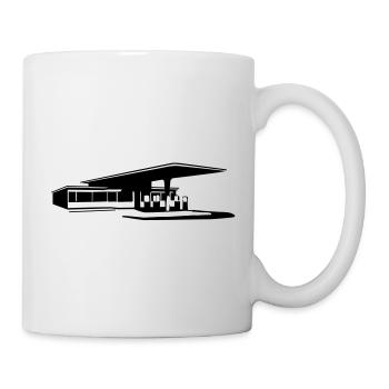 Service station - Mug - white - Right