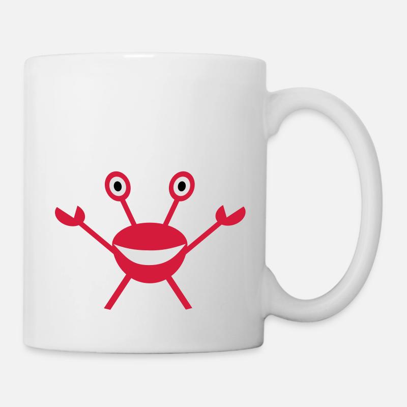 Crevette - Mug blanc - blanc