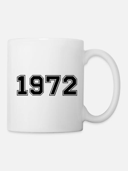 1972 - Mug blanc - blanc