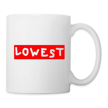 Lowest anti Fashion - Tasse - Weiß - Rechts