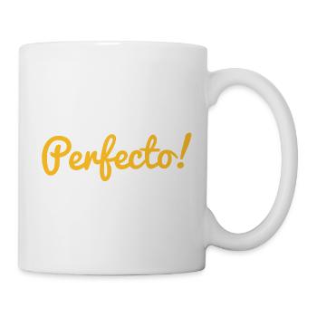perfecto! - Tasse - Weiß - Rechts