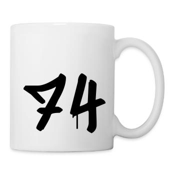 Graffiti : 74 - Mug - white - Right