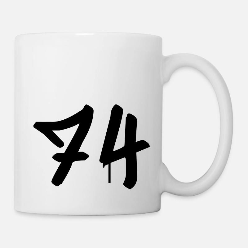 Graffiti : 74 - Tasse - Weiß