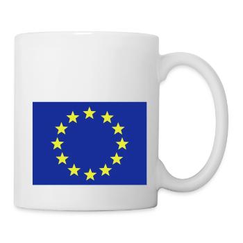 Drapeau Europe - Flag Europe - Flagge Europa - Mug blanc - blanc - Droite
