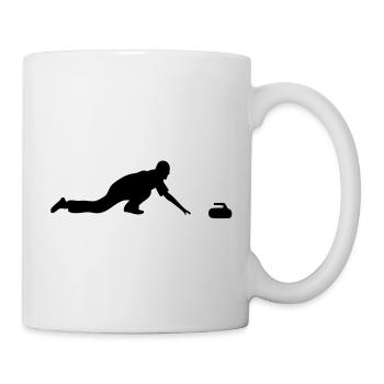 curling - Mug - white - Right