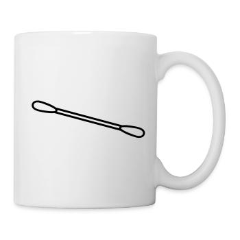 cotton_swab - Mug blanc - blanc - Droite
