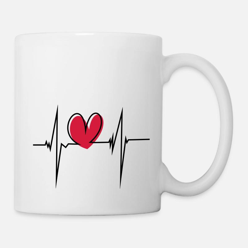 puls - Tasse - Weiß