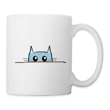 Cat Comic Table - Mug - white - Right