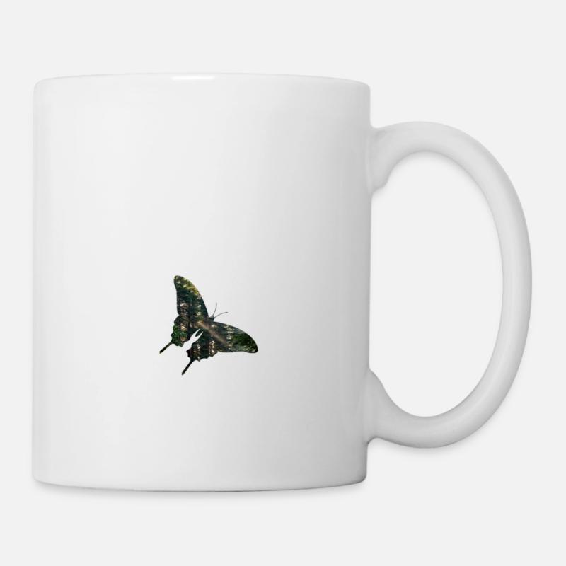Butterfly forest - Mug - white