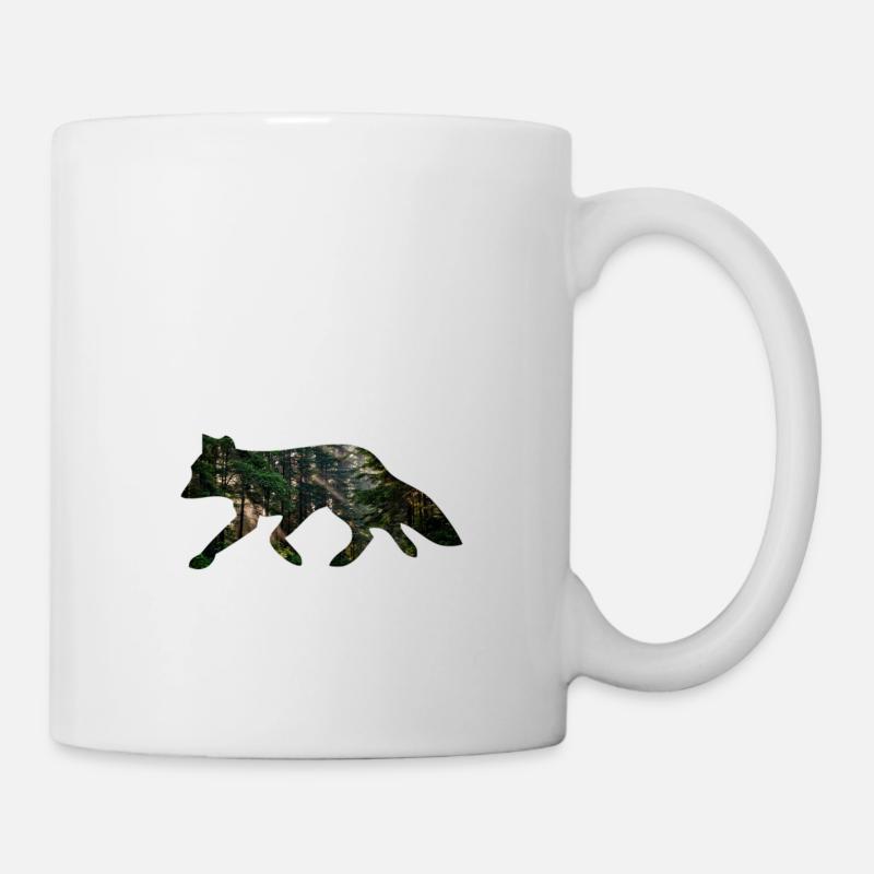 Fox forest - Mug - white