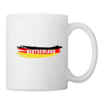 Germany vintage flag | Soccer flag - Mug - white - Right