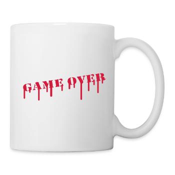 game_over_paint - Mug - white - Right